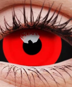 ColourVue Gremlin Contact Lenses Full Eye Red