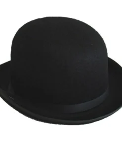 Sweidas Mens Bowler Black Costume Hat