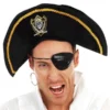 Tomfoolery Pirate Adult Costume Hat With Badge Buy Costumes