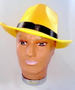 Carnival Products Fedora Yellow Costume Hat