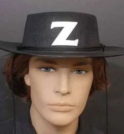 Interalia Zorro Costume Hat