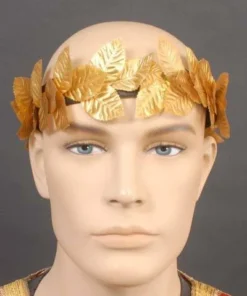 Interalia Roman Gold Laurel Wreath Thick