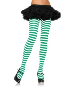 Music Legs Womens Striped Coloured Tights Fancy Dress Stockings 13 Music Legs Womens Striped Coloured Tights Fancy Dress Stockings