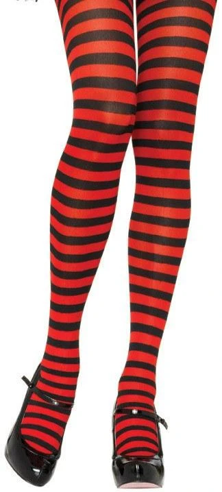 Music Legs Womens Striped Coloured Tights Fancy Dress Stockings 6 Music Legs Womens Striped Coloured Tights Fancy Dress Stockings