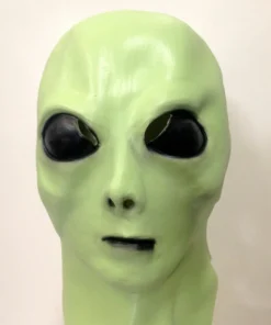 Carnival Products Buy Costumes Alien Big Eye UFO Latex Mask Glow In The Dark