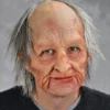 Carnival Products Old Man Realistic Mask SPFX Halloween Soft Latex Fancy Dress Accessory