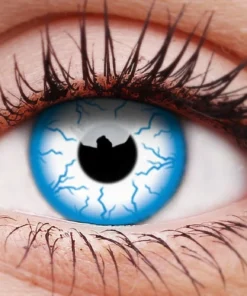 ColourVue Lightning Blue Coloured Contact Lenses 8 ColourVue Lightning Blue Coloured Contact Lenses