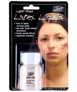 Liquid Latex Halloween Zombie Horror Flesh Make Up Mehron Womens