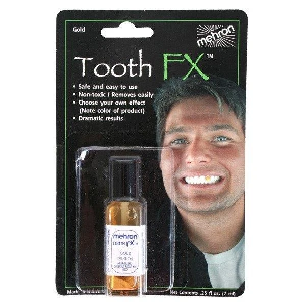 Gold Mehron Tooth FX 3 Gold Mehron Tooth FX