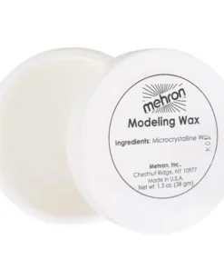 Modeling Clear Wax Mehron Prosthetic Costume Make-Up