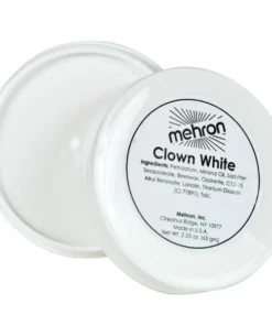 Clown White Foundation Mehron Makeup Professional Mime Greasepaint