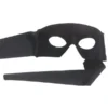Tomfoolery Pimpernel Mask Black Tie Up Men's Masquerade Womens