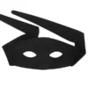 Tomfoolery Mens Zorro Black Men's Masquerade Mask