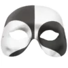 Tomfoolery Voodoo Masquerade Black And Silver Mask 1 Tomfoolery Voodoo Masquerade Black And Silver Mask