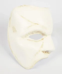 Carta Alta Phantom Of The Opera Venetian Mask White Masquerade 6 Carta Alta Phantom Of The Opera Venetian Mask White Masquerade