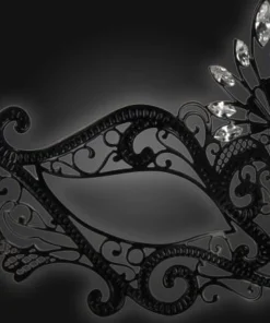 Carta Alta Peacock Filigree Mask Venetian Ladies Masquerade Womens