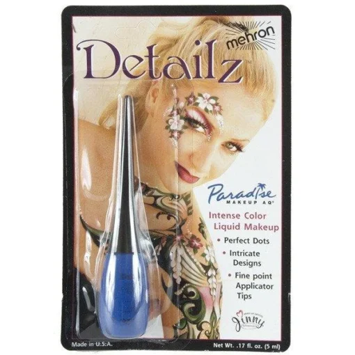 Detailz Mehron Blue 80's 5 Detailz Mehron Blue 80's