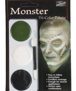 Monster Mehron Tri-Colour Palette Womens