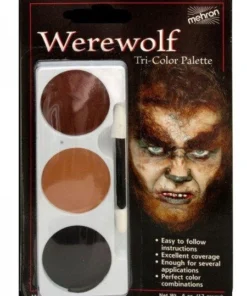 Werewolf Mehron Tri-Colour Palette