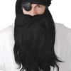 Tomfoolery Beard Black Fake Costume Beard