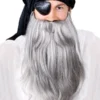 Tomfoolery Grey Fake Costume Beard Mens
