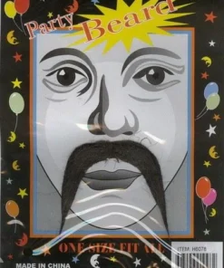 Interalia Mexican False Small Stick-on Costume Moustache Mens