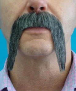 Carnival Products Mexican Grey Moustache Western Cowboy Bandit Costume Mo Mens