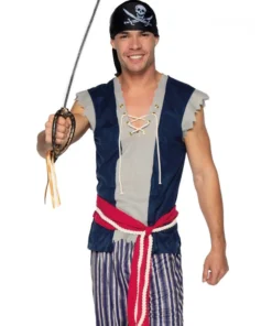 Leg Avenue Plank Walking Pirate Men's Costume Mens