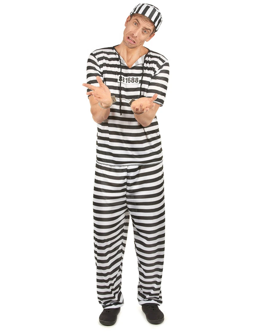 Interalia Buy Costumes Prisoner Costume For Men 3 Interalia Buy Costumes Prisoner Costume For Men