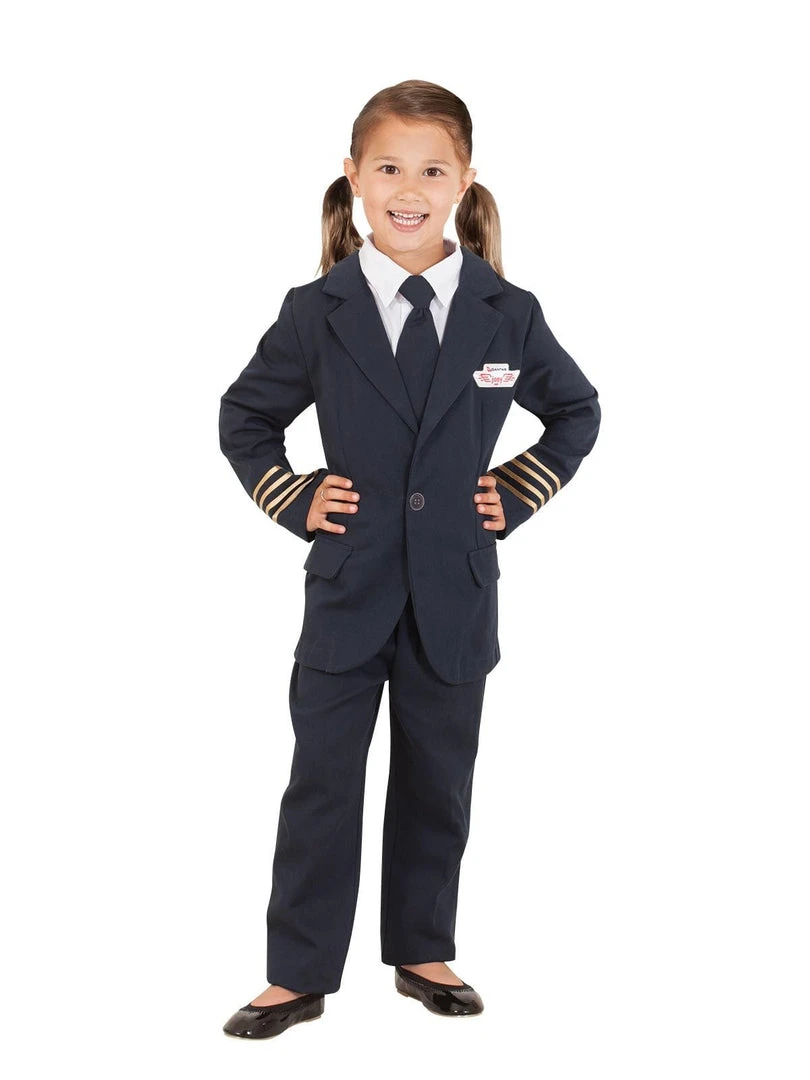 Rubies Buy Costumes Qantas Captain's Uniform For Children 4 Rubies Buy Costumes Qantas Captain's Uniform For Children