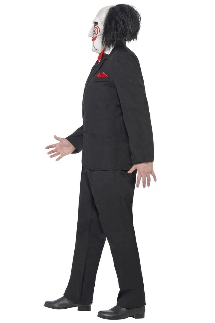 Smiffy's Saw Jigsaw Puppet Adult Halloween Costume Mens Licensed Fancy Dress 4 Smiffy's Saw Jigsaw Puppet Adult Halloween Costume Mens Licensed Fancy Dress
