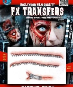 Tinsley Transfers Zipper Face Halloween Costume Makeup Buy Costumes