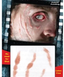 Tinsley Transfers Buy Costumes Doctor Evil Face Scar Halloween Costume Fancy Dress 3D FX Transfers