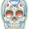 Tinsley Transfers El Jugador Day Of The Dead Temporary Tattoo