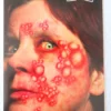Tinsley Transfers Womens Diseased Gory Halloween Horror Trauma Temporary Costume Tattoos