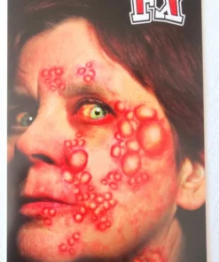 Tinsley Transfers Womens Diseased Gory Halloween Horror Trauma Temporary Costume Tattoos
