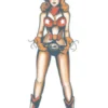 Tinsley Transfers Womens Cowgirl Pin Up Temporary Tattoo