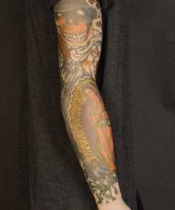 Interalia Womens Lady Of Guadalupe Tattoo Sleeve