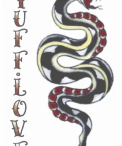 Interalia Snake Temporary Tattoo Womens