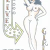Tinsley Transfers Pin Up Girl Temporary Tattoo Girlfriend Realistic Transfer