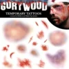 Tinsley Transfers Trauma Temporary Tattoos Halloween Costume Horror Gory Makeup