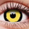 ColourVue Buy Costumes Tigera Black & Yellow Contact Lenses