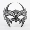 Carta Alta Womens Devil Filigree Mask Halloween Masquerade