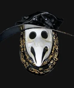 Carta Alta Mens Plague Doctor Mask Venetian Dottore Delle Peste Masquerade