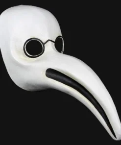 Carta Alta Mens Plague Doctor Mask Venetian Naso Peste Masquerade Cera