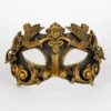 Carta Alta Griffin Mask Bronze Venetian Baroque Male Masquerade Mens