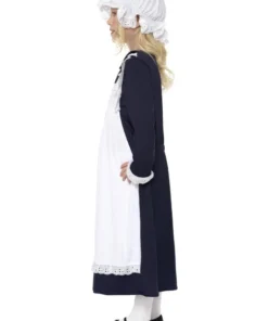 Smiffy's Kids Victorian Miss Historical Poor Girl Pioneer Colonial Costume
