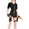 Tomfoolery Lara Croft Thigh Holster & Gun Costume Set