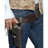 Smiffy's Western Single Gun Holster And Belt Fancy Dress Costume Accessory
