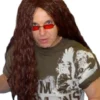 Carnival Products Rocker 1970's Brown Heavy Metal Costume Wig 1 Carnival Products Rocker 1970's Brown Heavy Metal Costume Wig